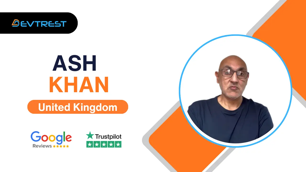 Video thumbnail showing Ash Khan from the United Kingdom